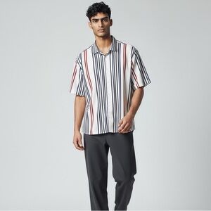 NOVA MEN‎ - SIZE 3X - NWT - 100% COTTON - SPORTY- RED WHITE AND BLUE. B3